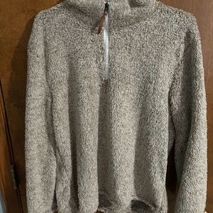 Chicyea Men's Sherpa Pullover 1/4 Zip - NEW